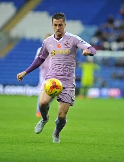 Cardiff City v Reading Collection: Andrew Taylor in Action: Cardiff City vs Reading - Sky Bet Championship