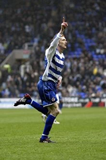 Images Dated 8th March 2008: Barclays Premiership Showdown: Reading vs Manchester City - 8th March 2008