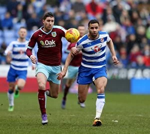 Reading v Burnley Collection: Battle for the Ball: Robson-Kanu vs. Ward - Sky Bet Championship Rivalry (Reading vs. Burnley)