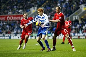 Images Dated 1st December 2007: Battle of the Barclays Premiership: Reading vs. Middlesbrough (December 1, 2007)