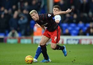 Images Dated 25th January 2014: Battle of the Championship: Ipswich Town vs. Reading (2013-14)