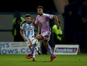 Huddersfield Town v Reading Collection: Battle of the Stars: Nahki Wells vs. Michael Hector in Sky Bet Championship Clash
