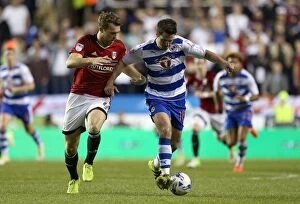 Reading v Fulham Collection: Battle for Supremacy: Kermorgant vs. McDonald in the Sky Bet Championship Play-Off Second Leg