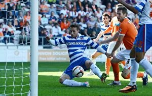 Sky Bet Championship : Blackpool v Reading Collection: Battle for Supremacy: Reading FC vs. Blackpool (Sky Bet Championship 2013-14)