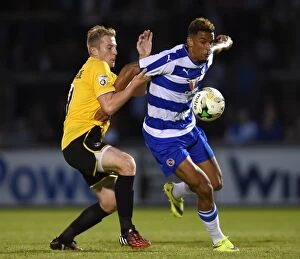Bristol Rovers v Reading Collection: Battling for the Ball: A Pre-Season Rivalry - Bristol Rovers vs. Reading
