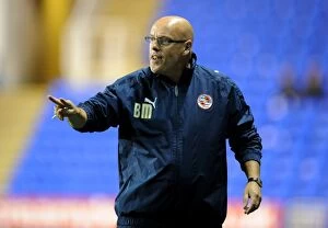 Images Dated 27th July 2010: Brian McDermott and Reading FC Face Wolverhampton Wanderers in Pre-Season Friendly at Madejski