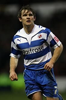 Images Dated 16th January 2010: Championship Showdown: Jay Tabb in Action - Nottingham Forest vs. Reading at City Ground