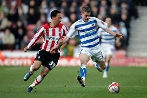 Images Dated 28th December 2008: Championship Showdown: Southampton vs. Reading, December 28, 2008