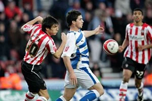 Images Dated 28th December 2008: Championship Showdown: Southampton vs. Reading - December 28, 2008