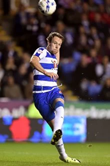 Reading v Derby County Collection: Chris Gunter in Action: Reading FC vs Derby County - Sky Bet Championship Showdown at Madejski