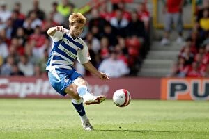 Images Dated 10th August 2008: Clash in the Championship: Nottingham Forest vs. Reading FC (August 10, 2008)