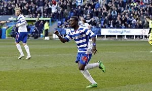 Images Dated 1st March 2014: Clash of the Championship: Reading FC vs. Yeovil (2013-14)