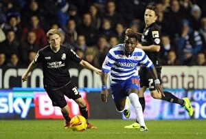 Sky Bet Championship : Reading v Bournemouth Collection: Clash of the Championship Titans: Reading FC vs Bournemouth (2013-14) - Sky Bet Championship