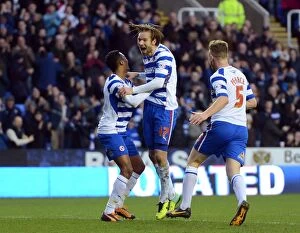 Images Dated 18th January 2014: Clash of the Championship Titans: Reading FC vs Bolton Wanderers (2013-14) - Sky Bet Championship