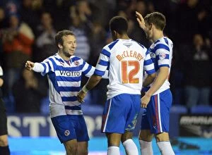 Sky Bet Championship : Reading v Blackpool Collection: Clash of the Championships: Reading FC vs Blackpool - Sky Bet Championship 2013-14