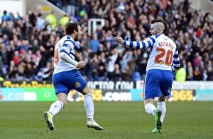 Sky Bet Championship : Reading v Yeovil Collection: Clash of the Contenders: Reading FC vs. Yeovil - Sky Bet Championship Showdown (2013-14)