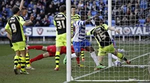 Images Dated 1st March 2014: Clash of the Contenders: Reading FC vs Yeovil (2013-14) - Sky Bet Championship