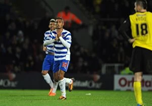 Images Dated 11th January 2014: Clash of the Contenders: Watford vs. Reading - Sky Bet Championship 2013-14