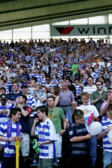 Images Dated 11th May 2008: Clash in the Premiership: Derby County vs Reading - May 11, 2008