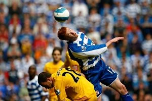Images Dated 3rd May 2008: Clash of the Titans: Reading FC vs. Tottenham Hotspur - Barclays Premiership Showdown (May 3, 2008)