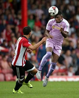 Images Dated 29th August 2015: Colocini vs. Tshibola: A Championship Showdown at Griffin Park