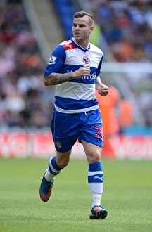 Images Dated 18th August 2012: Danny Guthrie at Madejski Stadium: Reading FC vs Stoke City - Barclays Premier League (18-08-2012)