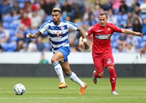 Images Dated 1st August 2015: Danny Williams in Action: Reading FC vs Espanyol