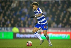 Images Dated 11th March 2016: Danny Williams Thrilling FA Cup Quarterfinal Goal: Reading FC vs Crystal Palace at Madejski Stadium