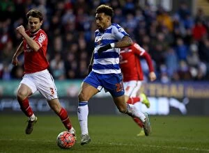 Images Dated 30th January 2016: Danny Williams Thrilling Third Goal: Reading FC Marches Forward in Emirates FA Cup vs Walsall