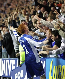 Images Dated 1st May 2007: Dave Kitson celebrating his goal against Newcastle at the Madejski Stadium