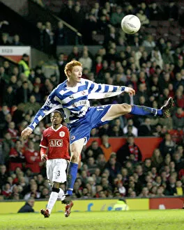 Images Dated 18th February 2007: Dave Kitson at Old Trafford