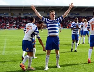 Images Dated 26th April 2014: Doncaster Rovers vs. Reading: Sky Bet Championship Showdown (2013-14)