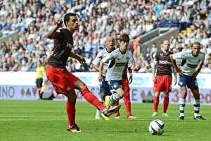 Images Dated 10th August 2013: Dramatic Penalty: Nick Blackman Saves a Point for Reading Against Bolton Wanderers in Sky Bet