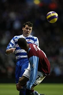 Images Dated 12th January 2008: FA Barclays Premiership: Aston Villa vs. Reading, 12th January 2008