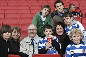 Fans of the Day - Arsenal Away - Reading fans at the Emirates Stadium Fans of the Day - Arsenal Away - Reading fans at the Emirates Stadium