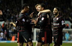 Images Dated 11th March 2014: Fierce Battle: Leeds United vs. Reading (Sky Bet Championship 2013-14)