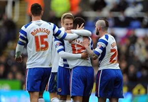 Sky Bet Championship : Reading v Queens Park Rangers Collection: A Fierce Showdown: Reading FC vs. Queens Park Rangers - Sky Bet Championship (2013-14)