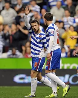 Images Dated 19th October 2013: A Fierce Sky Bet Championship Showdown: Reading FC vs Doncaster Rovers (2013-14)