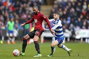 Images Dated 20th February 2016: Fifth Round FA Cup Showdown: Reading FC vs. West Bromwich Albion at Madejski Stadium