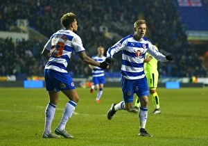 Images Dated 19th January 2016: Five-Goal Frenzy: Matej Vydra Leads Reading to Emirates FA Cup Triumph over Huddersfield Town