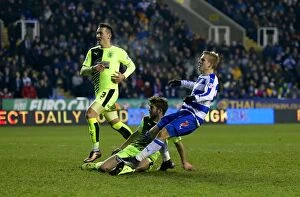 Huddersfield Town v Reading Collection: Five-Goal Frenzy: Matej Vydra's Dominant Performance Against Huddersfield Town in the FA Cup Third