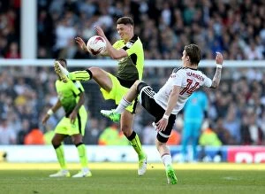 Fulham v Reading Collection: Fulham vs. Reading: Clash in the Sky Bet Championship Play-Offs - Evans vs