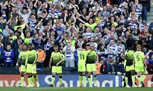 Fulham v Reading Collection: Fulham vs. Reading: Reading Celebrates 1-0 Lead in Sky Bet Championship Play-Off First Leg at