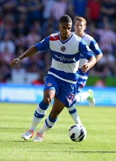 Images Dated 18th August 2012: Garath McCleary at Madejski Stadium: Reading FC vs Stoke City (Premier League, 18-08-2012)