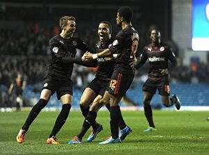 Images Dated 11th March 2014: Gareth McCleary Scores First Goal for Reading in Sky Bet Championship Clash Against Leeds United