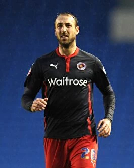 Brighton and Hove Albion v Reading Collection: Glenn Murray at The AMEX Stadium: A Rivalry Renewed - Reading vs