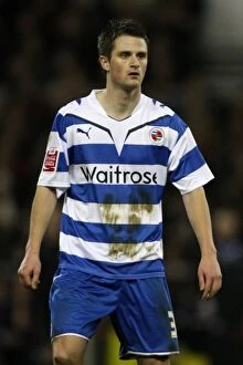 Images Dated 16th January 2010: Gunnar Thorvaldsson in Action: Nottingham Forest vs. Reading, Championship, City Ground