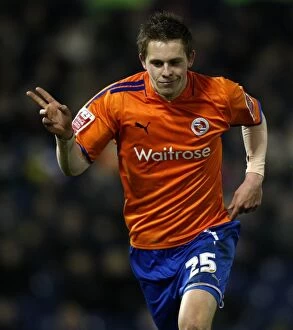 Images Dated 24th February 2010: Gylfi Sigurdsson's Hat-Trick: Reading's FA Cup Fifth Round Replay Victory over West Bromwich Albion