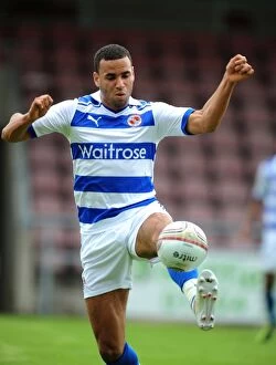 Images Dated 23rd July 2011: Hal Robson-Kanu in Action: Reading FC vs. Northampton Town - Pre-Season Friendly