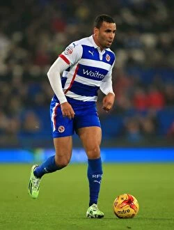 Images Dated 21st November 2014: Hal Robson-Kanu Leads Reading at Cardiff City Stadium in Sky Bet Championship Showdown against